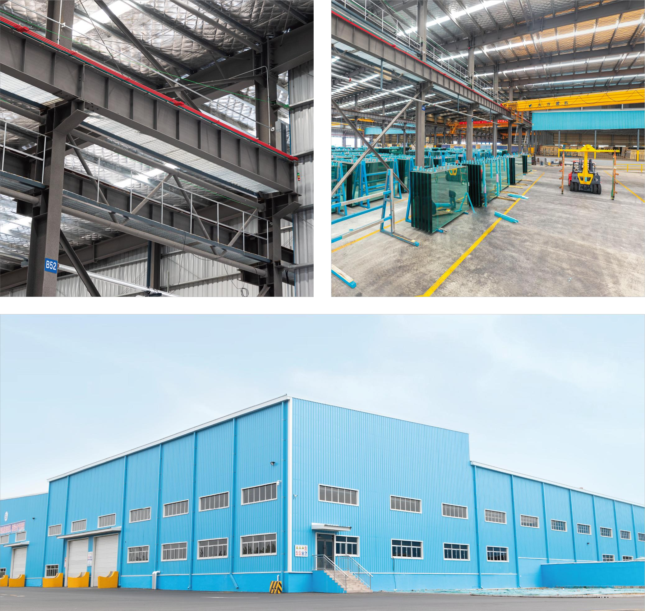 Q355B Q235B Welded Steel Construction Customized Steel Structure Factory Warehouse