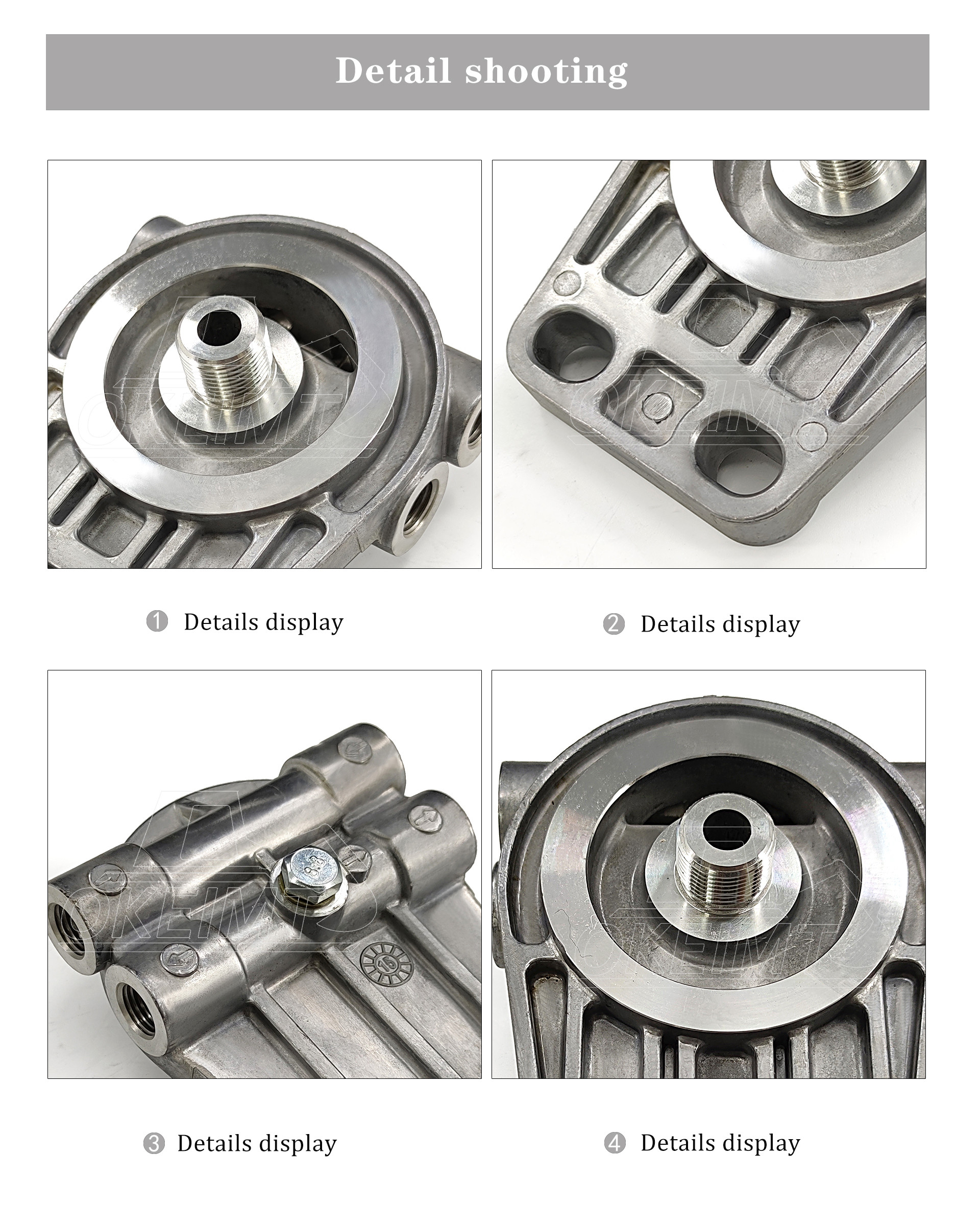 удаленная голова фильтра для масла 400505-00054B для двигателя Doosan DH220-9