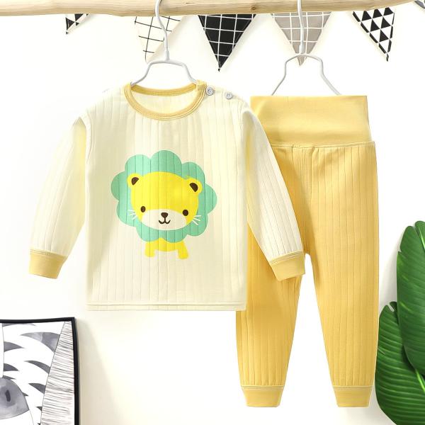 Pijamas longos da parte superior do Pj da luva do algodão seco rápido das crianças 135cm para crianças