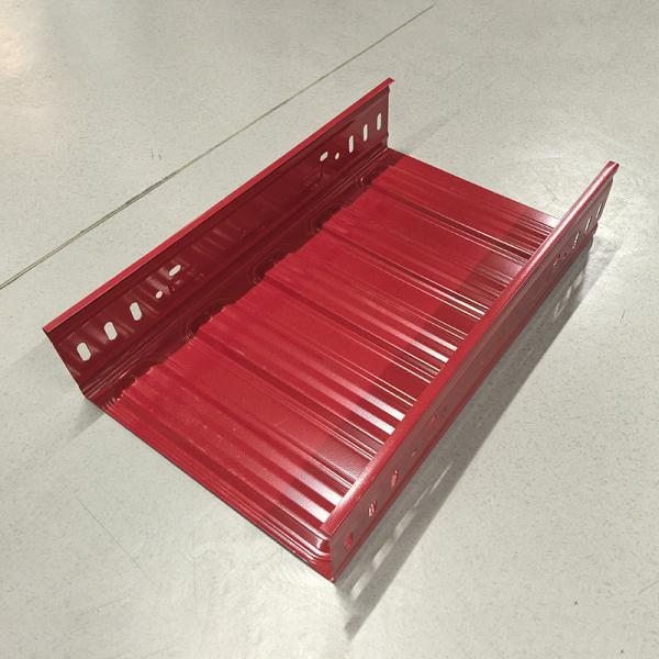 Energy Saving Office Molded Cable Tray Rectangular UV Protection Wiring Support