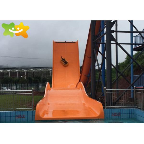 LLDPE Material Durable Large Fiberglass Water Park Spiral Water Slide Equipment