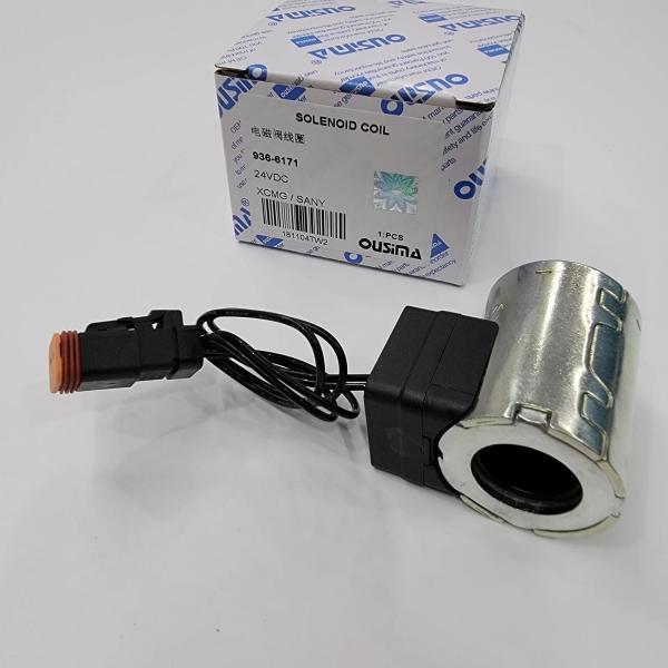 936-6171 bobine de vanne électromagnétique 24 volts pour l'excavatrice de XCMG