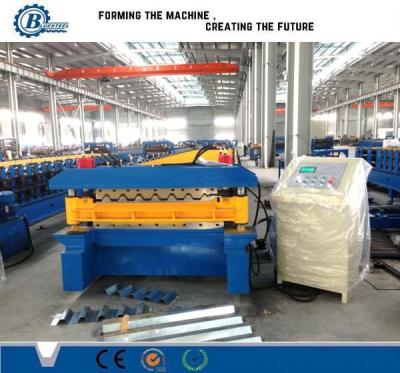 A dupla camada de aço galvanizada do painel do telhado do metal lamina a formação da máquina