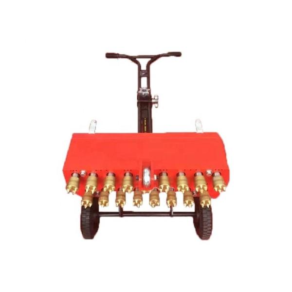 User-Friendly Multi-Head Concrete Roughing Machine for Accurate Pavement Roughening