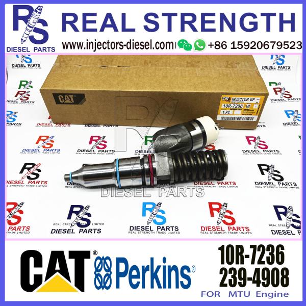 CAT Common Rail Diesel Fuel Injector 2490705 249-0705 10R7236 10R-7236 For Caterpillar E349 C13 249-0705