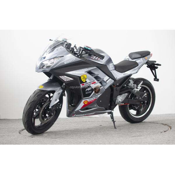 Максимальная скорость 80 км/ч 17 дюймовый электрический мотоцикл 3000 Вт 72 Вт ЖК-дисплей горные мотоциклы