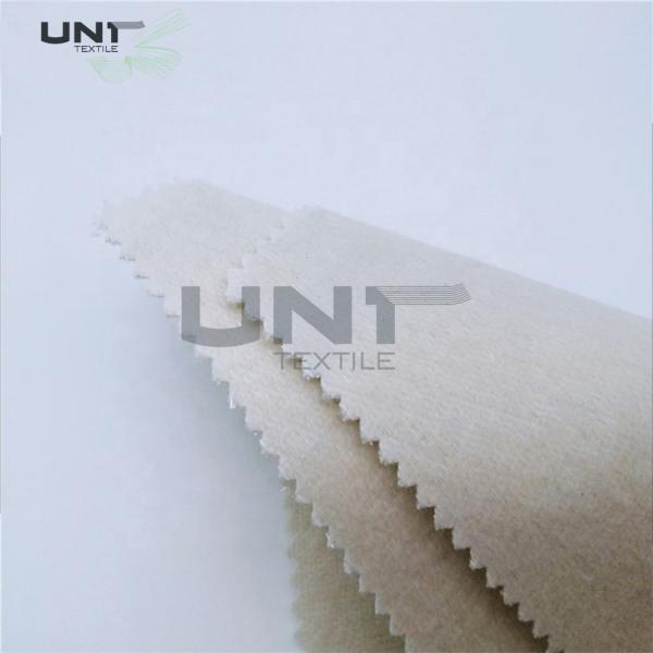 Pegamento de apoyo fusible de la tela de la corbata de las lanas del poliéster de OEKO