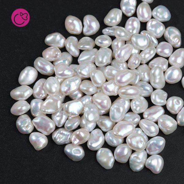 6.5-7mm Baroque Natural Freshwater Pearl Jewelry Diy Earrings Bracelet Necklace Accessories Wholesale