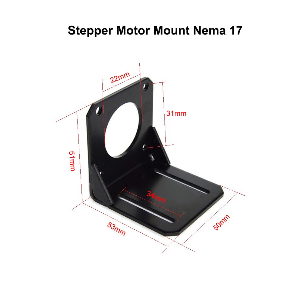 Крепежная деталь места кронштейна Stepper мотора NEMA17 NEMA23 алюминиевая фиксированная