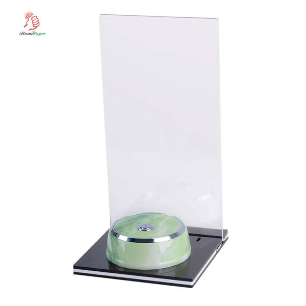 Servicio de mesa inalámbrico Sistema de llamada de camarero Botón de llamada de restaurante