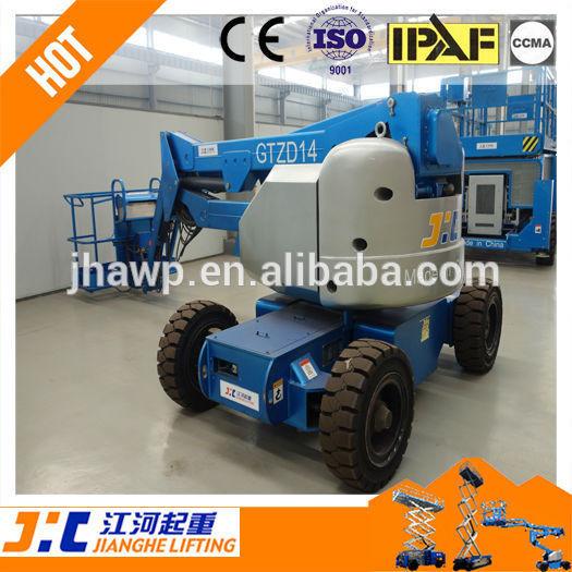 Indoor Outdoor Aerial Work Platform , Self Propelled Manlift Fantastic Design