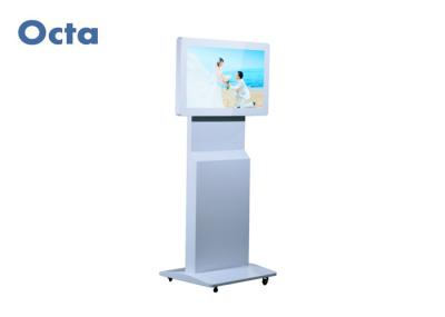 Free Standing Indoor Digital Signage LCD 1080P Wireless Touch Screen Kiosk