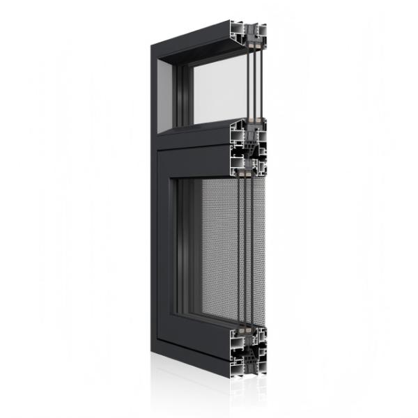 Thermal Insulation 6063-T5 Aluminium Casement Window for Housing Projects