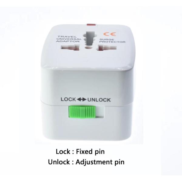 2 USB Global Travel Adapter, многофункциональный 931L 250V