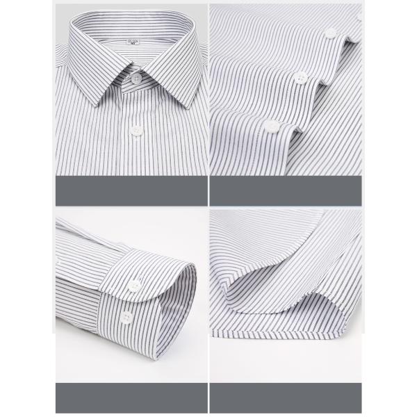 Men's Formal White Dress Shirts with French Cuffs and Full Sleeves in Casual Style