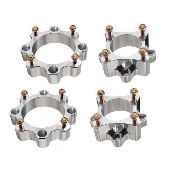 Aluminum Quad Wheel Spacers , High Precision Silver Utv Wheel Spacers