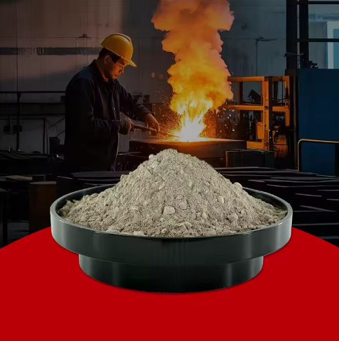 Low Thermal Lightweight Insulating Castable Material 800°C 1100°C 1400°C 1700°C