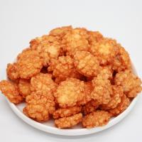 Craquelins de riz épicés chinois croustillants Collations de craquelins de riz Senbei