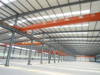Construcción de edificios industriales de acero prefabricados grúa estructuras de acero de soporte