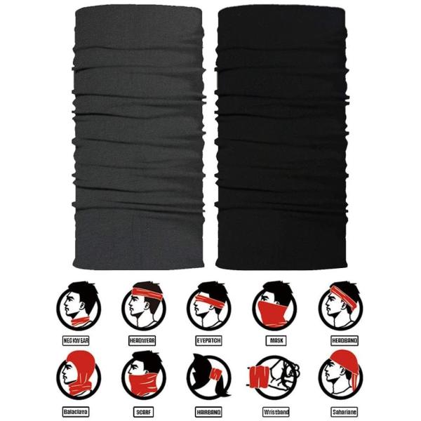 Anime Printed Face Wrap Antibacterial Bandana Neck Scarf