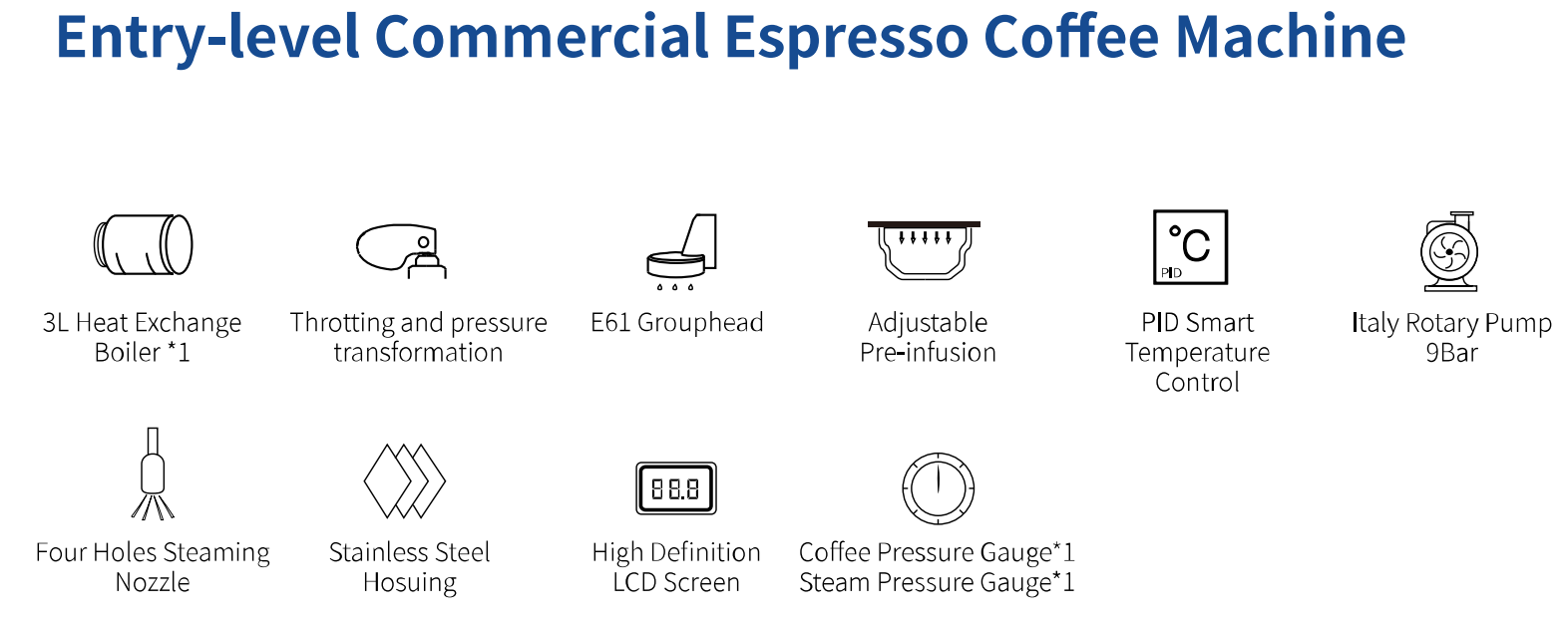 7001 Commercial Coffee Machine