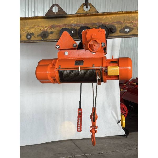 5 Ton Electric Wire Rope Hoist with 7.5kw Lifting Power and 8 m/min Lifting Speed for Overhead Cranes