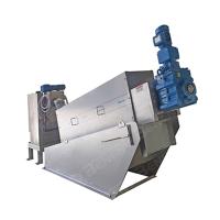 Filtre-presse à vis d'eaux usées d'équipement de déshydratation de boues à haute efficacité
