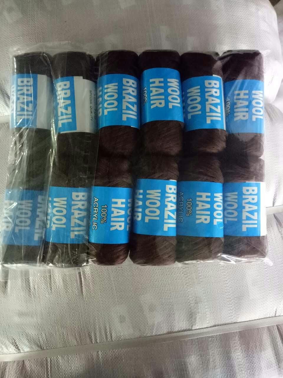 Robin Robim Angola Hair Acrylic Knitting Yarn , Acrylic woolen yarn Brazil wool hair African Hair Threading