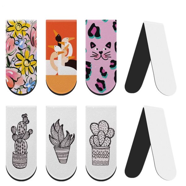 Personalized Magnetic Bookmarks Cute Sublimation Bookmark