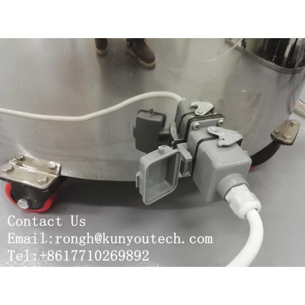 A gelatina vegetal 3 camadas limpa o controle de temperatura de mistura de aço inoxidável dos tanques/PID