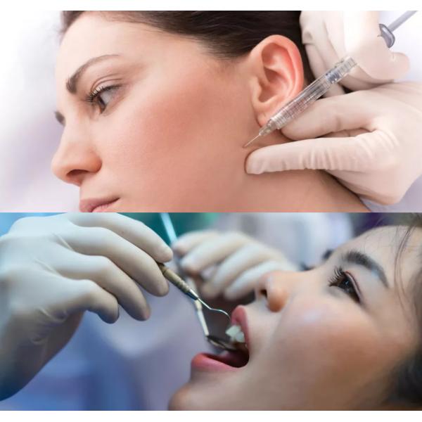 Disposable XL Surgical Latex Glove , L Nitrile Powder Free Surgical Gloves