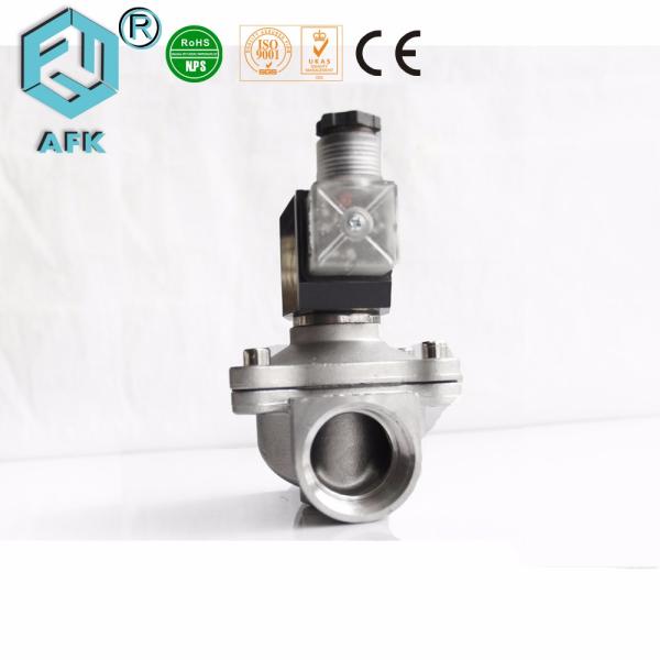 Нержавеющая сталь клапан соленоида 220В газообразного гелия Кльсоед 2 дюймов нормально