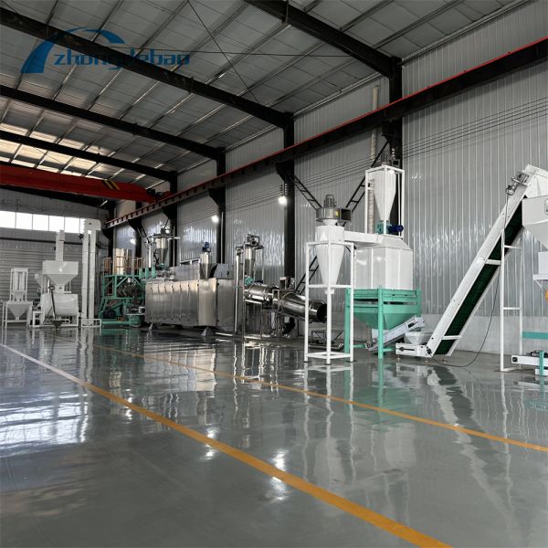 Pillow Or Bread Shape Floating Feed Production Line Featuring Screw Diameter φ60-φ175mm Providing Consistent Feed Pellet