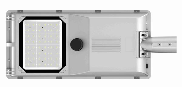 Dusk To Dawn Solar Street Lights , Commercial Solar Parking Lot Lights With Motion Sensor