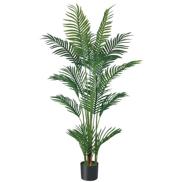 6ft Indoor Artificial Palm Trees thick foliage Tall Faux Silk Large Artificial Plant For  Decor