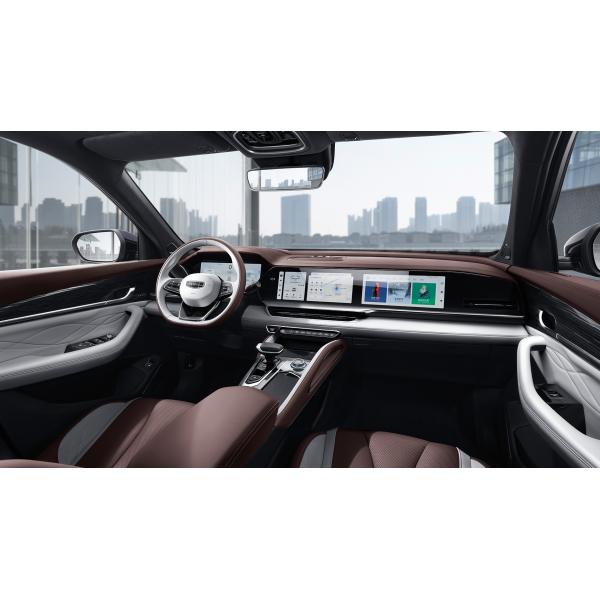 Geely Car Monjaro Xingyue L Flagship Fy11 4WD Sport Suv Car Hybrid Automóvil con disco delantero y sistema de freno de tambor trasero