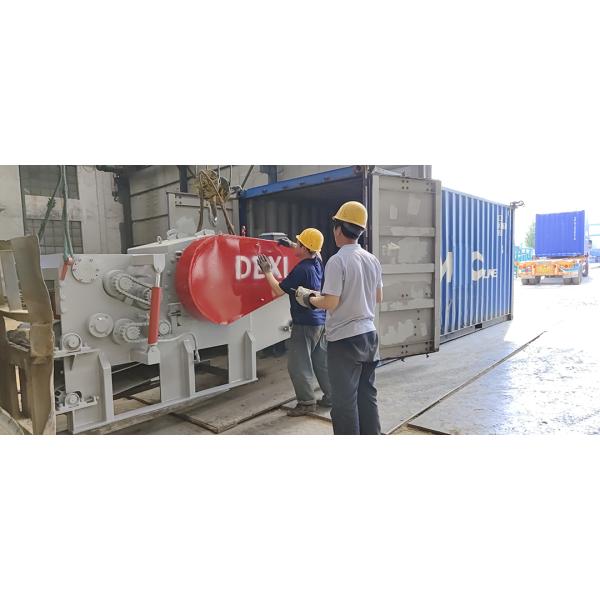 Журнал Chipper GX218 110KW ветви дерева 15T/H деревянный с 2 лезвиями