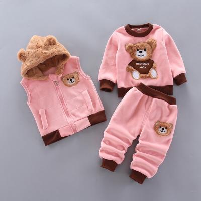 pijama da roupa das crianças do inverno de 100cm