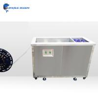 Limpador ultrassônico industrial ajustável com temporizador Correia transportadora automática tipo correia de passagem