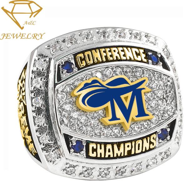Stainless steel 316L Custom Championship Ring Unique Sport Teams LOGO