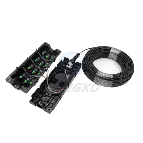 Гаван водоустойчивое приложение закрытия соединения оптического волокна держателя стены 4 для FTTX