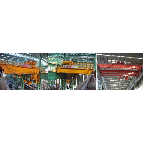 Foundry Casting 50 Ton Bridge Crane Double Girder Metallurgical 5t~320t