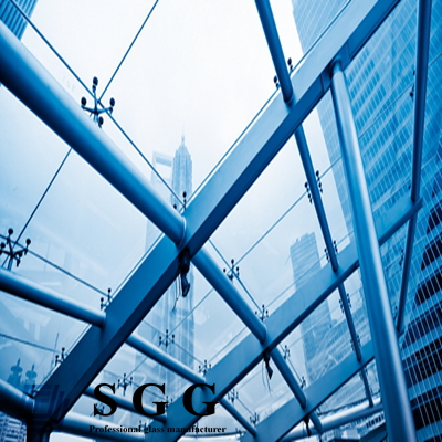 high quality laminated glass used for roof glass panel