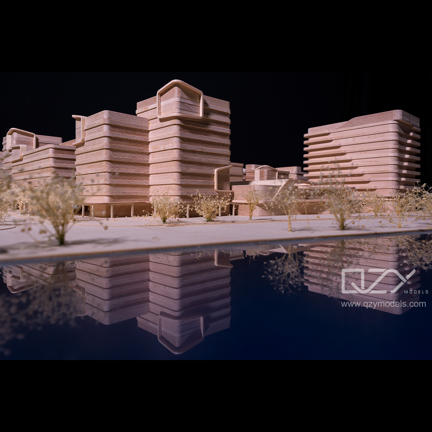 Модели городского дизайна - Ruimeng 1:300 Zhuhai Hengqin Cultural Plaza модель