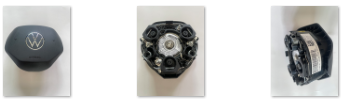 Black Original Steering Wheel Airbag For Volkswagen Sagitar Jetta 2023