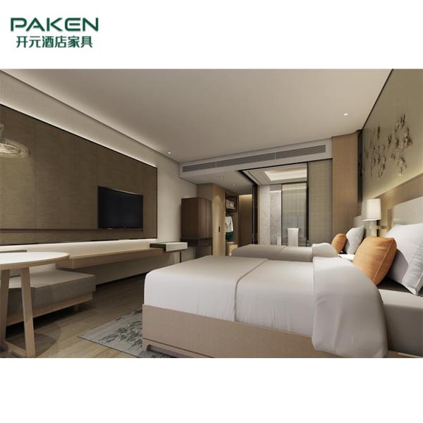 5 Star Natural Oak Wood Hotel Bedroom Furniture Sets