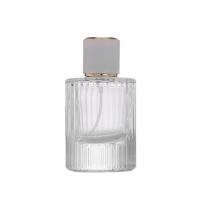 Sub de vidro transparente da garrafa de perfume que engarrafa 30/50/100ml o cosmético Sampl