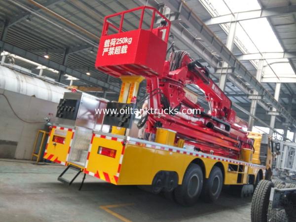18m Bucket Type Bridge Inspection Truck Under Bridge Access Equipment