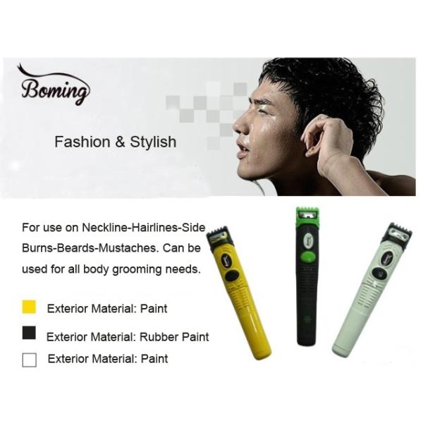 Multifunctional 2 Pieces Hair Beard Trimmer Battery Operated Rustproof Stylish