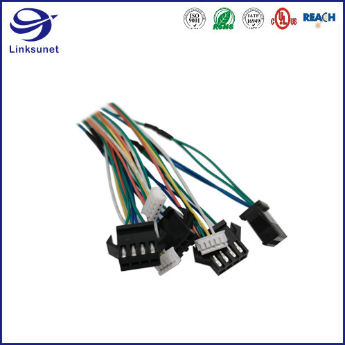 1.0mm Female Socket Automobile Wiring Harness With Crimp Contact